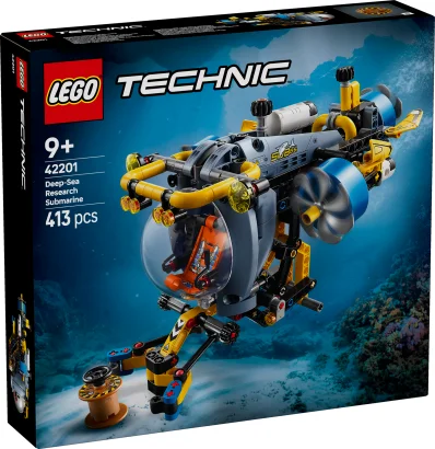 LEGO Technic 42201 Mélytengeri kutató, tengeralattjáró