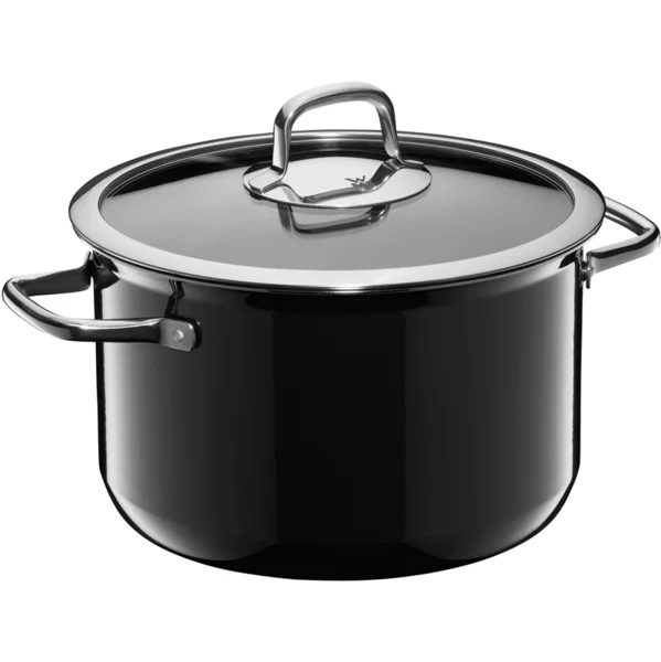 Fazék fedővel WMF Fusiontec Compact 24 cm 05.1565.5290 Rozsdamentes/Fekete