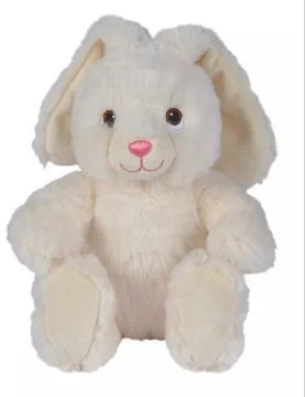 Nicotoy: Krémszínű plüss nyuszi - 26 cm