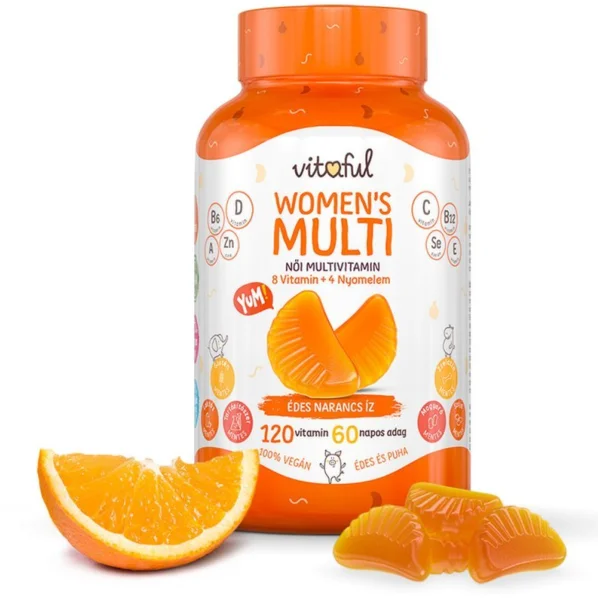 Vitaful Women's Multi gumivitamin nőknek - 120db (közeli lejárat)