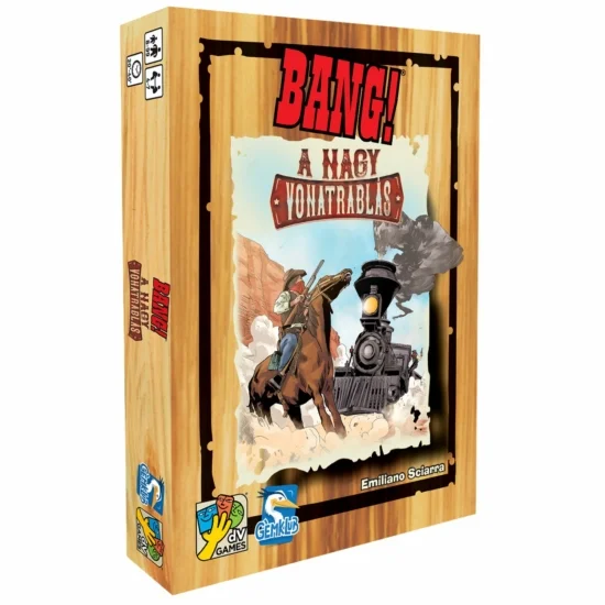 Bang!: A nagy vonatrablás társasjáték