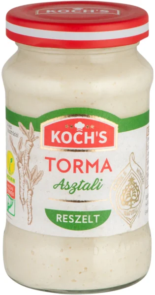 KOCH'S asztali reszelt torma 200 g