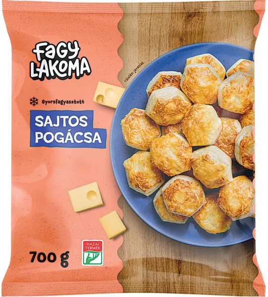 Fagylakoma sajtos pogácsa, 700 g