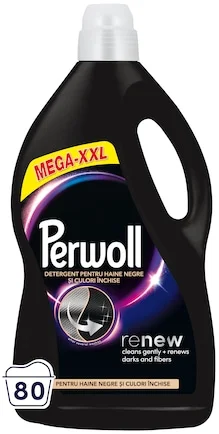 Perwoll Renew Black finommosószer, 80 mosás, 4L