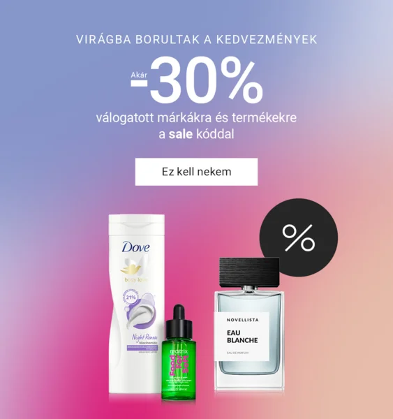 Akár 30% kedvezmény a megjelöltekre