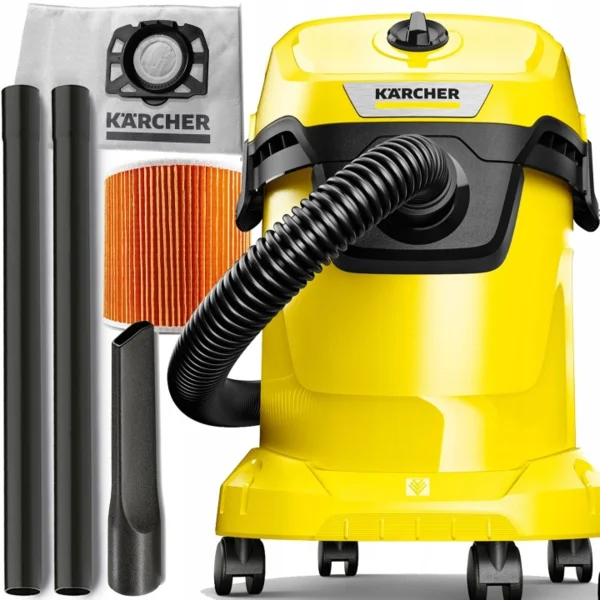 Kärcher Ipari Porszívó Karcher Wd 3 Univerzális 1000W Száraz Nedves (1.628-122.0)