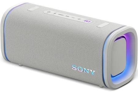 Sony ULT FIELD 5 SRS-ULT50B Hordozható hangszóró, Bluetooth 5.3, 2 ULT Power hangmód, 360 fények, 25 óra akkumulátor-üzemidő, IP67 vízálló,fehér