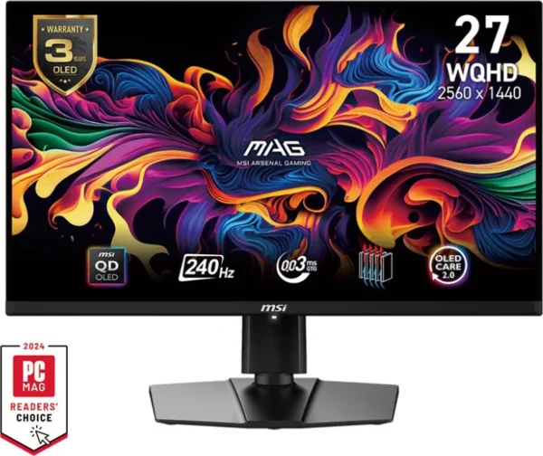 26,5" MSI MAG 271QPX QD-OLED E2 monitor