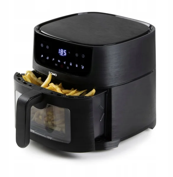 Domo DO540FR zsírmentes, olajmentes olajsütő ablakkal 1500W 6L 1, 5KG (DO540FR)
