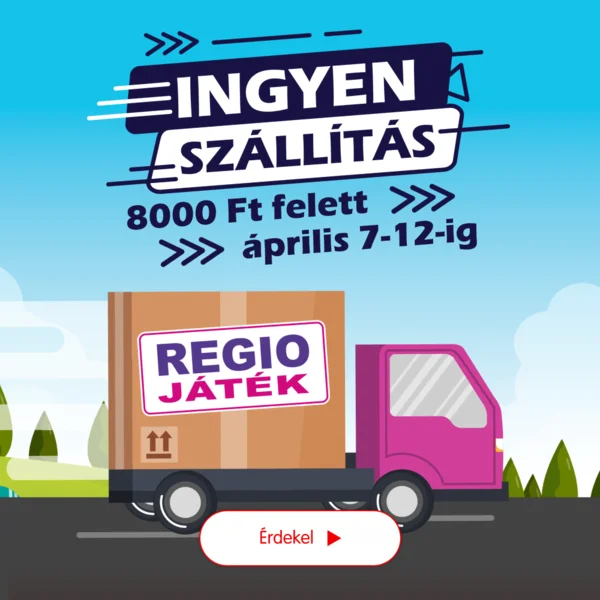 8 ezer Ft felett ingyen szállítás