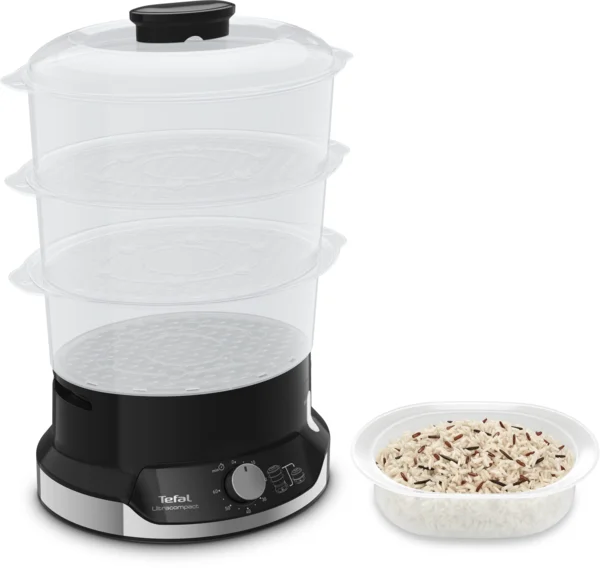 Ételpároló Tefal Ultracompact VC204810 Ezüst/Fekete