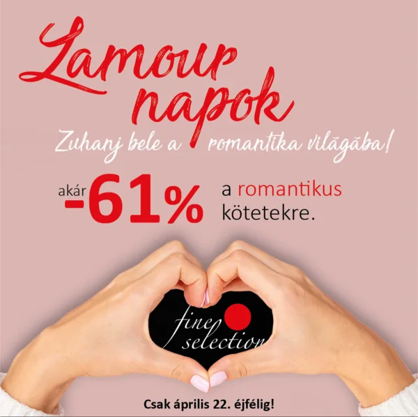 Romantikus könyv akció akár -61%