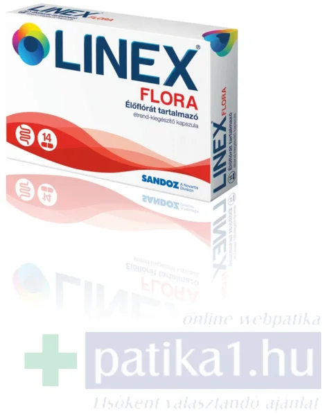 Linex Flora élőflórás étrendkiegészítő kapszula 14x