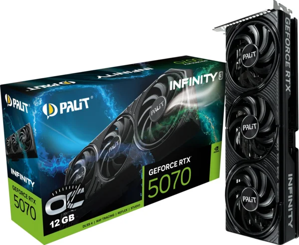 PALIT GeForce RTX 5070 Infinity 3 OC 12G videókártya