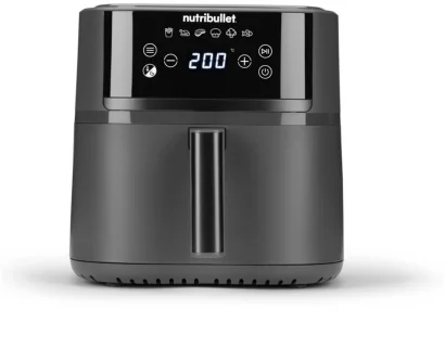 Nutribullet NBA0611 CrispLite sötétszürke 6 L forrólevegős sütő