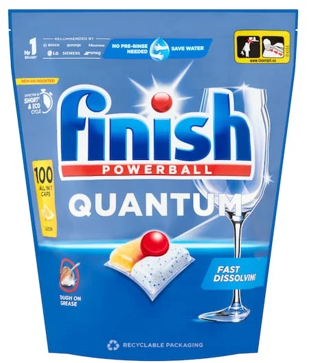 Finish Powerball Quantum Citrom mosogatógép kapszula 100 db 1040 g