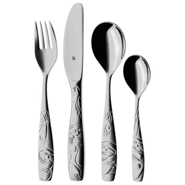 Gyermek evőeszköz készlet WMF Sloth Tommi 4 db 1286066040