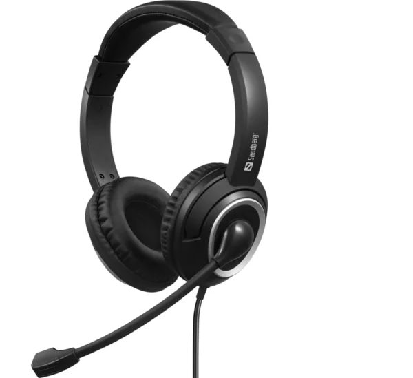 SANDBERG Headset mikrofonnal, USB-C Chat Headset (PC)