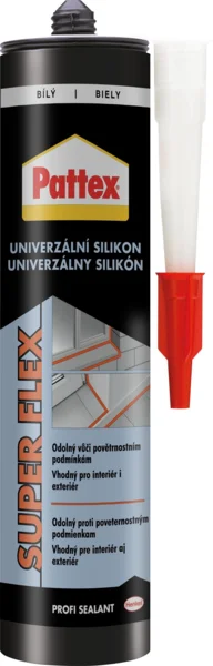 PATTEX Univerzális szilikon, fehér, 280 ml szilikon