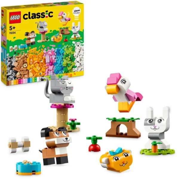 LEGO® Classic - Kreatív háziállatok (11034)