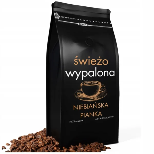Szemes kávé kávéfőzőhöz Frissen pörkölt 1kg 100% ARABICA MENNYEI HAB