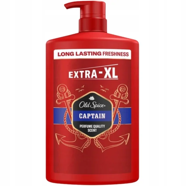 Old Spice 3az1ben Captain Férfi tusfürdő gél 1l