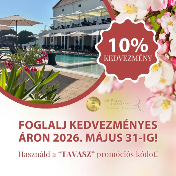CEhotel kedvezményes foglalás 10%