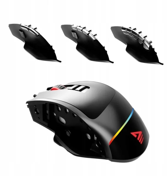 Savio Vezetékes gamer egér Savio Valiant Optikai Rgb 12400DPI Programozható (SAVGM-VALIANT)