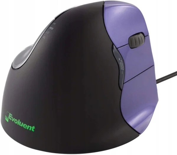 Evoluent VM4S USB-s egér (A típusú csatlakozó) / Jobbkezeseknek