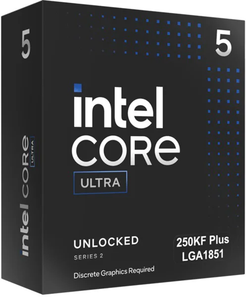 Intel Core Ultra 5 250KF Plus processzor