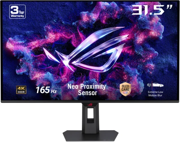 31,5" ASUS ROG Strix OLED XG32UCDS monitor + ajándék Gamer fejhallgató