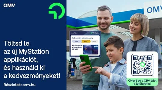 OMV MyStation alkalmazás (tankolás, pontgyűjtés)