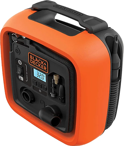 BLACK+DECKER ASI400-XJ Kompresszor, 11 bar / 160 PSI
