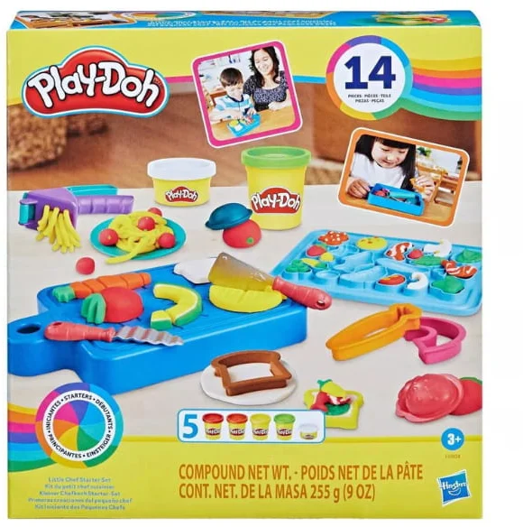 Play-Doh Chef szakács gyurma készlet kiegészítőkkel 225 g-os (F6904) (F6904)