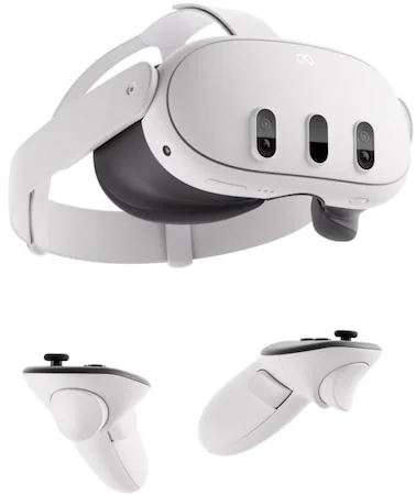 META Quest 3 VR szemüveg, 512GB, Fehér