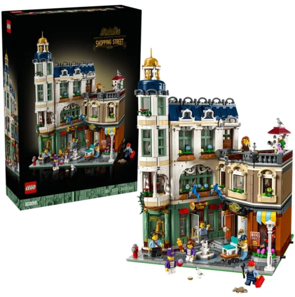 LEGO Icons 11371 Bevásárlóutca modellépítő-készlet