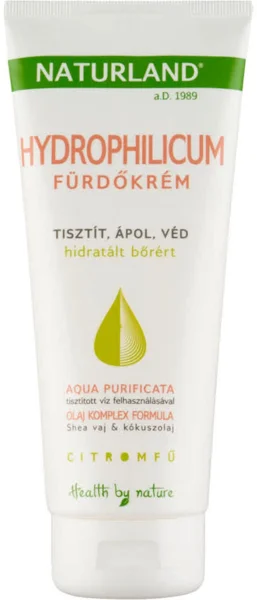 Naturland Hydrophilicum fürdőkrém citromfű - 180 ml