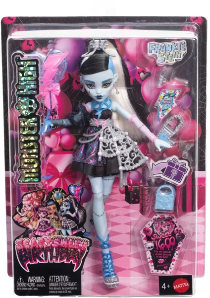 MATTEL Monster High Scary Birthday Frankie Doll JBG75 (JBG75)