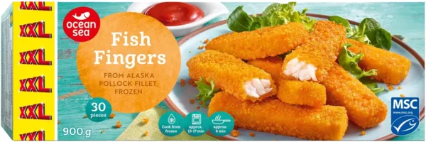Ocean Sea Halrudacskák, 900 g
