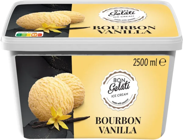 Bon Gelati Vaníliás jégkrém, 2500 ml