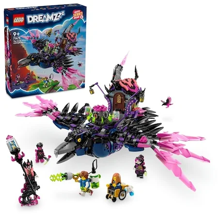 LEGO® DREAMZzz™ - A Sötét boszorkány és az Éjféli holló 71478, 1203 db