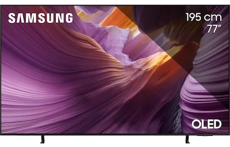SAMSUNG 77S85F OLED televízió, 195 cm, Smart, 4K Ultra HD, 100 Hz, F energiaosztály (2025-ös modell)
