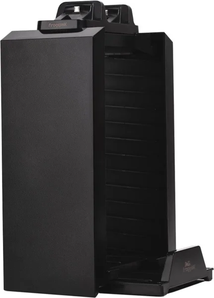 Froggiex FX-P4-C1-B PS4 Charge and Store Tower játékkonzol állvány playstation 4 konzolokhoz