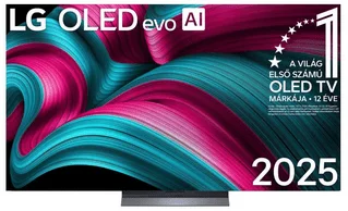 LG OLED evo AI OLED65C51LA 65" 4K Smart TV 2025, Gamer (OLED65C51LA.AEU)