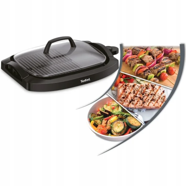 Kontakt elektromos grill Tefal CB6A0830 fekete 2000 W