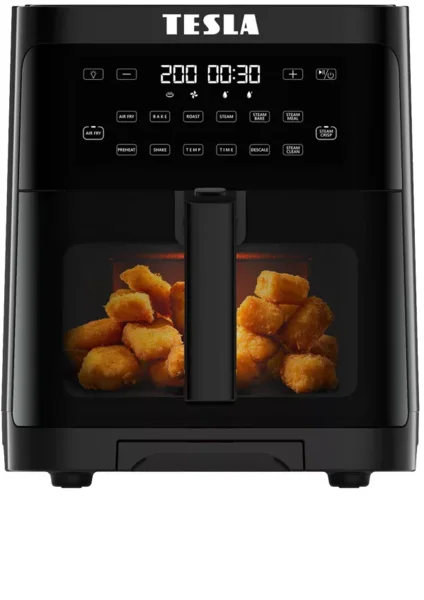 TESLA AirCook & Steam QS550 XL többfunkciós gőz- és forró levegős sütő (9501120)