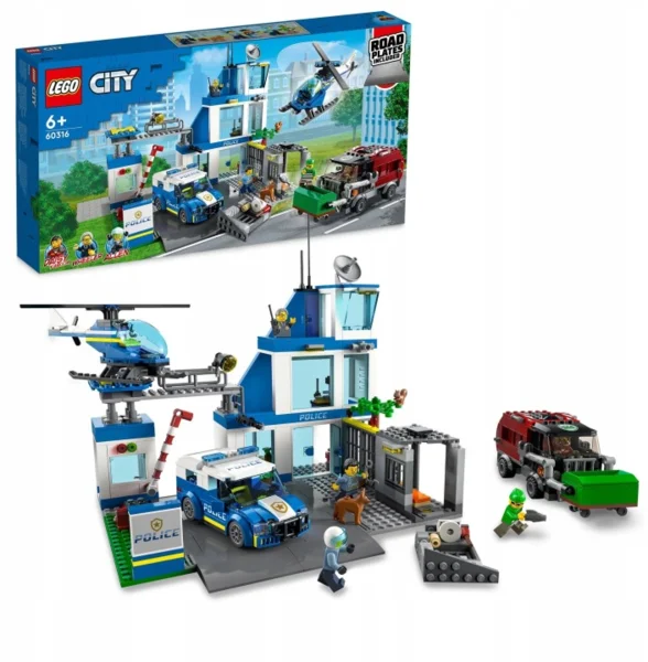 LEGO City 60316 Rendőrkapitányság