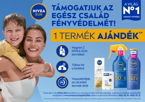 NIVEA SUN Pénzvisszafizetési Promóció a DM-ben