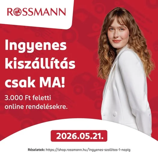 3 ezer Ft felett ingyenes kiszállítás
