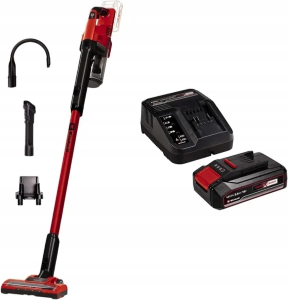 Einhell Te-sv 18 Li-Solo Akkumulátoros függőleges porszívó 18V Pxc porzsák nélküli (2347225)